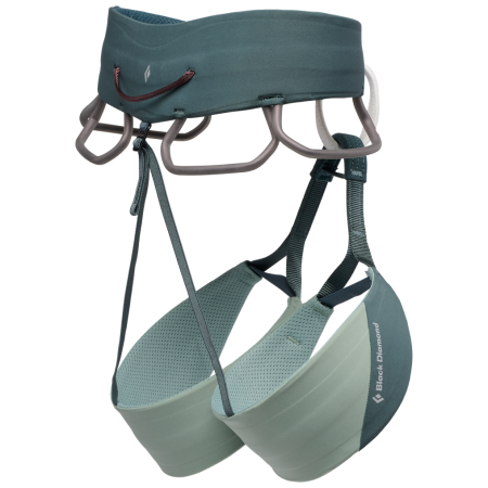 Arnés de escalada para mujer Black Diamond W Solution Harness verde/verde claro Agave