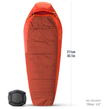 Saco de dormir Sea to Summit Hamelin -9C Long