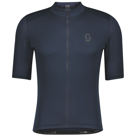 Maillot de ciclismo de hombre Scott M's Endurance 10 s/sl azul oscuro midnight blue/dark grey