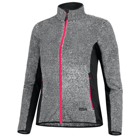 Sudadera de mujer Etape Lara gris/rosa šedá/růžová
