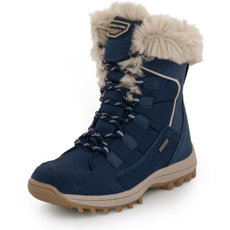 Botas de invierno para mujer Alpine Pro Biba azul