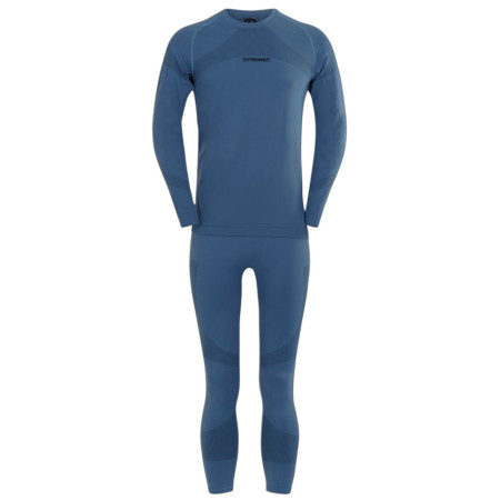Ropa interior térmica para hombre Fundango Seamless Baselayer Set azul oscuro patriot blue