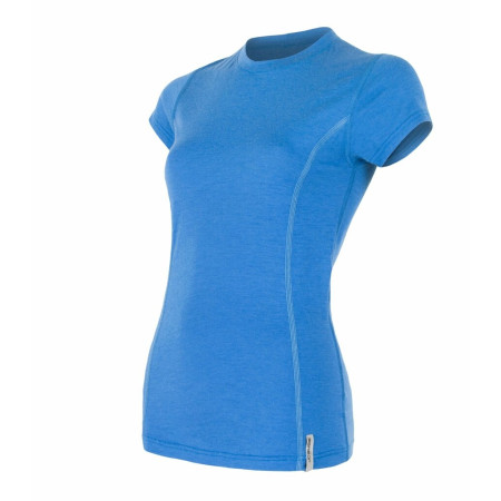 Camiseta de mujer Sensor Merino Wool Active kr.r. azul Blue