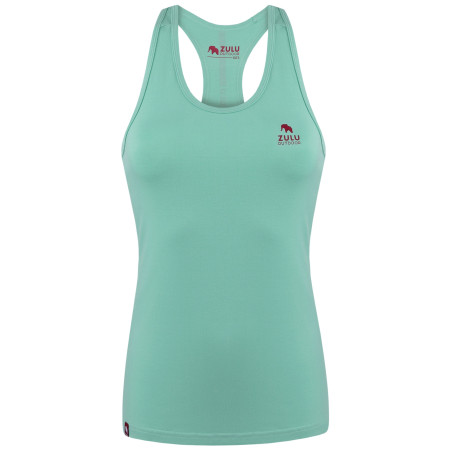 Camiseta sin mangas para mujer Zulu Bambus Sporty 210 verde claro mint