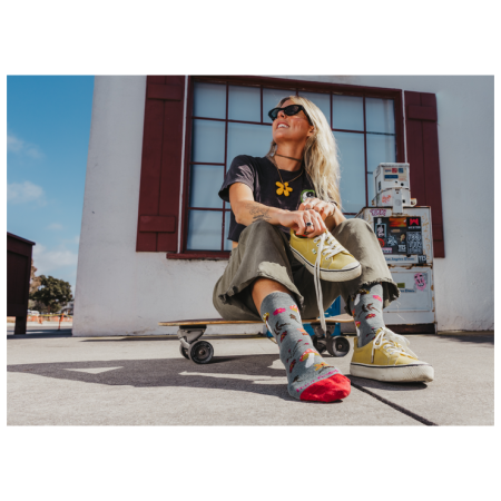 Calcetines de mujer Darn Tough Shroom Bloom Crew Lightweight