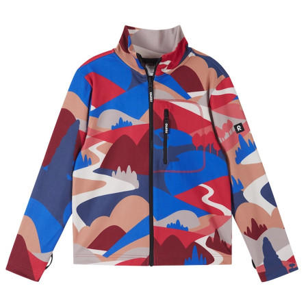 Sudadera funcional para niños Reima Iisisti Cranberry burdeos Cranberry