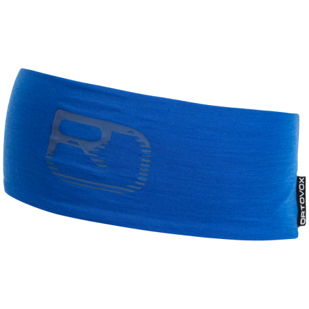 Banda para cabeza Ortovox 120 Cool Tec Logo Headband azul Blue Note