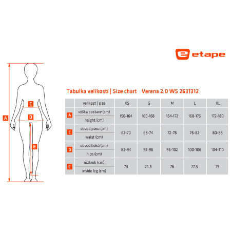 Pantalones de mujer Etape VERENA 2.0 WS