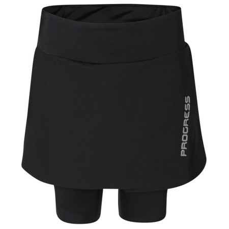 Falda de ciclismo para mujer Progress Vuelta Skirt negro černá