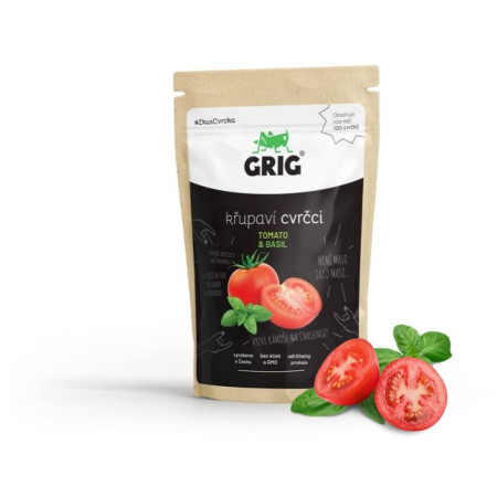 Grillos comestibles Grig Tomato & Basil