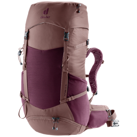 Mochila de mujer Deuter Futura 30 SL rosa/burdeos cassis-ashrose