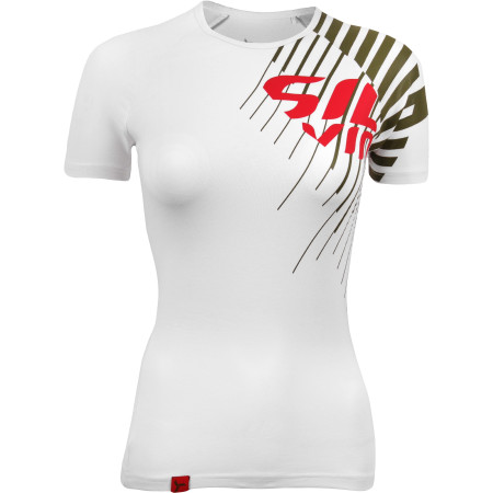 Camiseta de mujer Silvini Promo WT518 blanco WhiteOlive