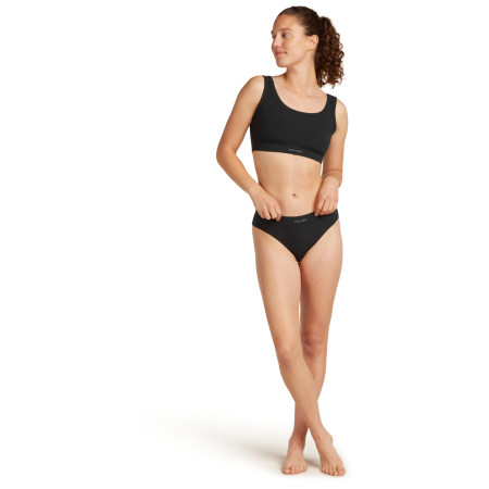 Bragas funcionales para mujer Icebreaker W Mer Rib Lotus Hipster