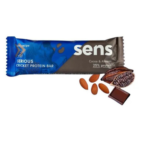 Barrita proteica Sens Serious Cocoa & Almonds