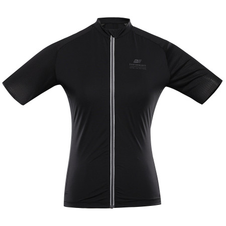 Maillot de ciclismo para mujer Alpine Pro Sagena 2 negro BLACK