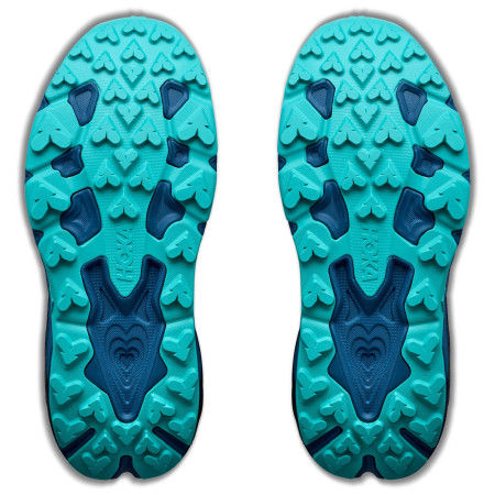 Calzado para niños Hoka Speedgoat 7 Big Kids Black/Night Glow Blue