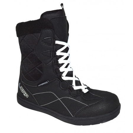 Botas de nieve para mujer Loap Serene negro/blanco