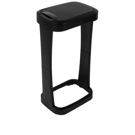 Cubo de basura Bo-Camp Garbage Bag Holder Flip Lid 120 L negro black