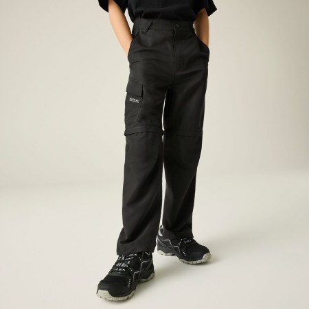 Pantalones para niños Regatta Sorcer Z/O Trousers III Black
