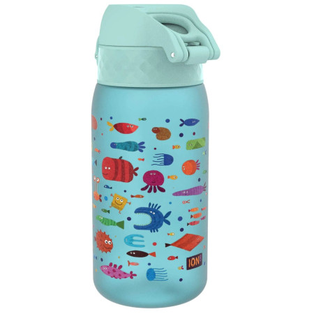 Botella para niños Ion8 Leak Proof Fisch 350 ml