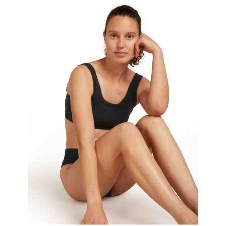 Sujetador deportivo Icebreaker W Mer Rib Lotus Bra