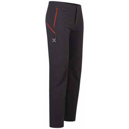 Pantalones softshell de hombre Montura Octa Hybrid Pants gris oscuro Antracite/Orange