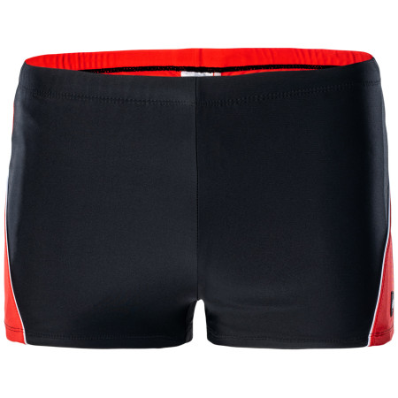 Bañador de hombre Aquawave Helder negro/rojo Black/Fiery Red