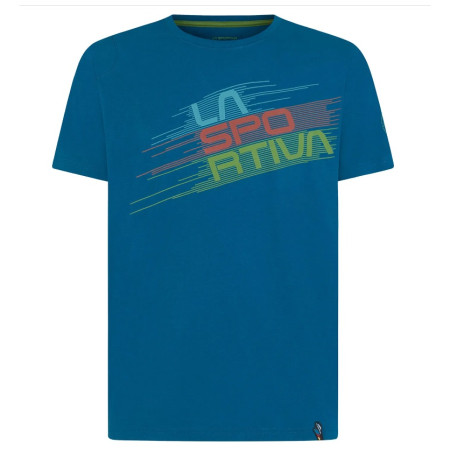 Camiseta de hombre La Sportiva Stripe Evo T-Shirt M azul Space Blue