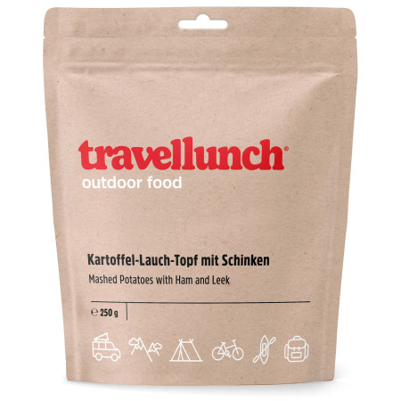 Comida deshidratada Travellunch Puré de patatas con jamón y puerro 250g