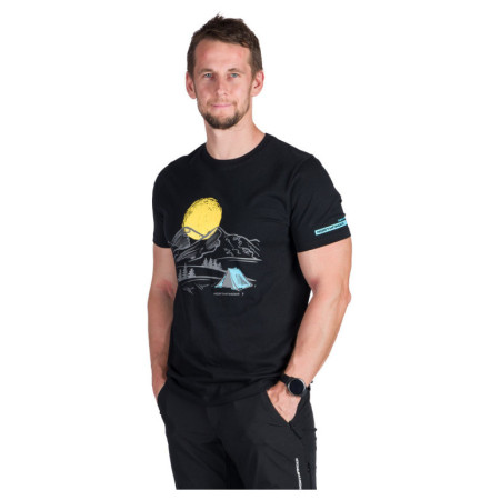 Camiseta de hombre Northfinder Birger negro 269black