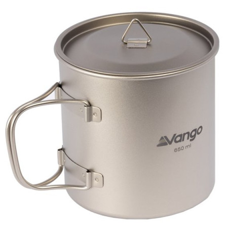 Taza Vango Titanium Single Walled 650ml Mug plata Titanium