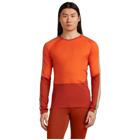 Camiseta funcional de hombre Icebreaker Men Merino 200 Oasis+ LS Crewe