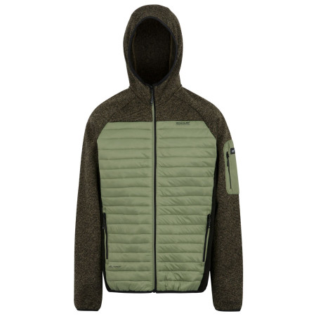Chaqueta de hombre Regatta Newhill Hybrid verde OilGr/OlvNgt