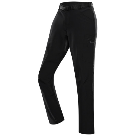 Pantalones softshell de hombre Alpine Pro Corb negro BLACK