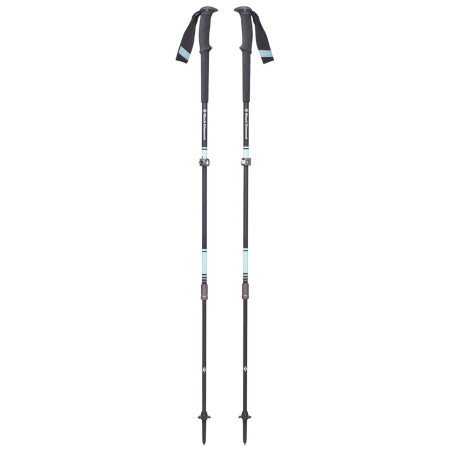 Bastones de senderismo para mujer Black Diamond W's Trail Pro negro/azul Aegean