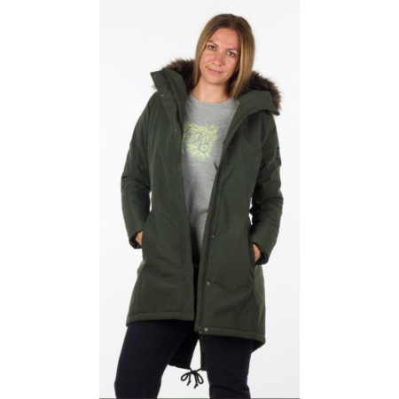 Abrigo de invierno para mujer Northfinder Analia verde