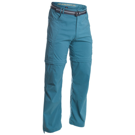 Pantalones de hombre Warmpeace Fording Zip off azul Petrol