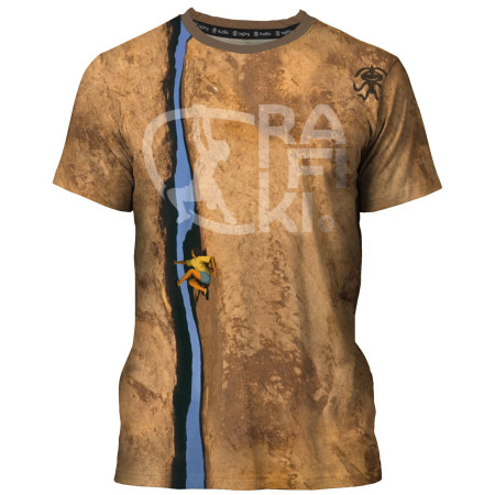 Camiseta de hombre Rafiki Piton beige rust
