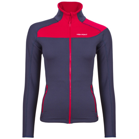 Sudadera de mujer High Point Cascade Lady Sweatshirt azul/rojo Red/Blue