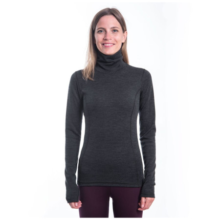 Camiseta funcional de mujer Sensor Merino Bold Roll Neck dl.rukáv