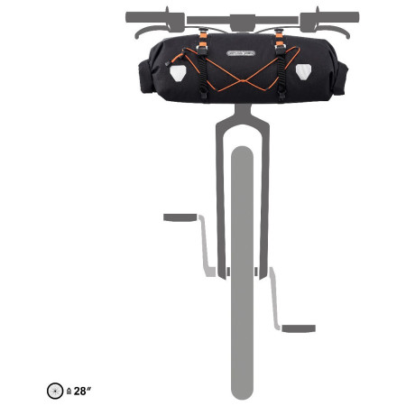 Alforja para manillar Ortlieb Handlebar-Pack Flex
