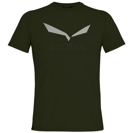 Camiseta de hombre Salewa Solidlogo Dri-Rel M S/S Tee