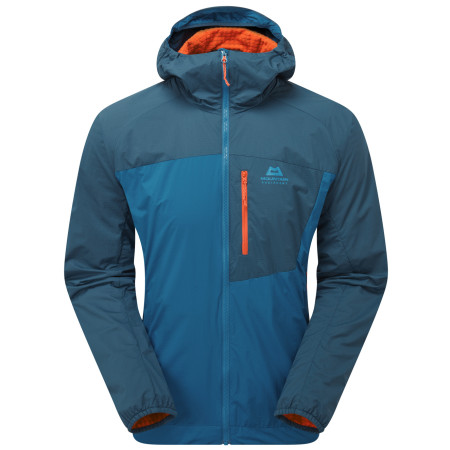 Chaqueta de hombre Mountain Equipment Aerotherm Mens Jacket azul Me-01636 Alto/Majolica