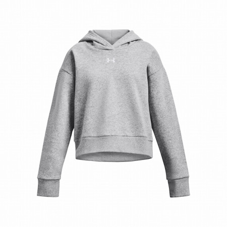 Sudadera para niños Under Armour Rival Fleece Crop Hoodie