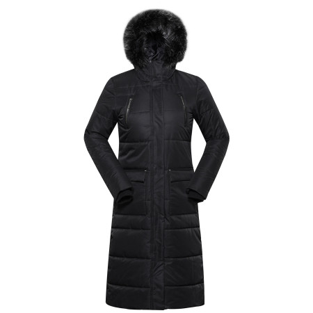 Abrigo de invierno para mujer Alpine Pro Berma negro black