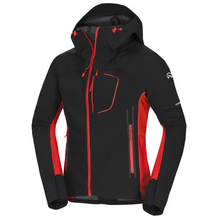 Chaqueta softshell de hombre Northfinder Redwanb negro