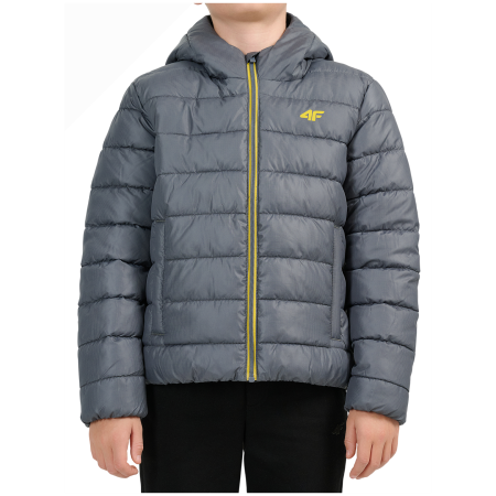 Chaqueta para niños 4F Down Jacket M0914 Dark Grey gris Dark Grey