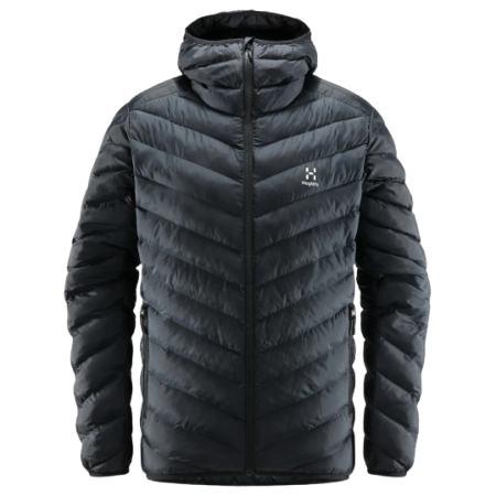 Chaqueta de hombre Haglöfs Sarna Mimic hood negro True Black