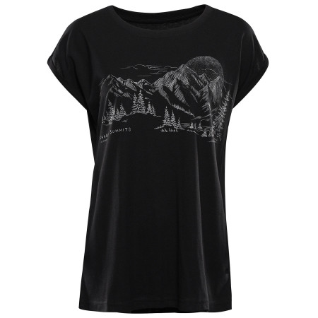 Camiseta de mujer Alpine Pro Nogera 2 negro Black