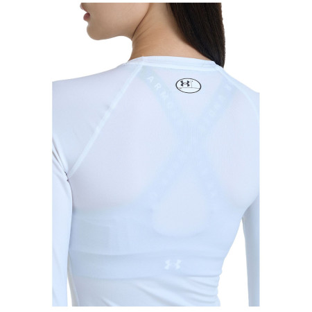 Camiseta funcional de mujer Under Armour HG Authentics Comp LS